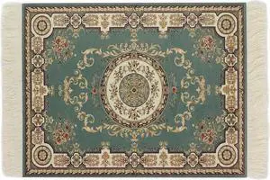 Persian Style Carpet Mouse Pad Several Images (Oriental Green)