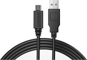 (2 Pack) Superspeed USB 3.0 Cable USB-A Male to USB Micro B - (1.5 Feet)  Black for WD My Passport Ultra, My Passport X Portable USB 3.0 Hard Drive