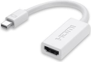 Mini Displayport to HDMI Adapter White