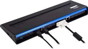 Targus USB 3.0 SuperSpeed Universal Dual Display Video Docking Station with Power, Black (ACP71EUZA)