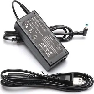19.5V 2.31A AC Adapter for HP 14 15 Notebook Charger 14-cf0014dx 14-cf0013dx 14-df0018wm 14-df0023cl 14-dk0002dx 14-dk0022wm 15-db0011dx 15-db0015dx 15-f039wm 15-f233wm 15-r132wm Laptop Power Supply
