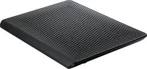 Portable Chill Mat HD3 Gaming with 3 Ultra-Quiet Fans and Integrated Airflow Ventilation Prevents Overheating LED USB Port Cooling Pad for up to 18-Inch Laptop Black (AWE57US)
