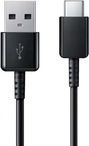 Samsung Usb-C Data Charging Cable For Galaxy S9/S9+/Note 9/S8/S8+ - Black Ep-Dg950cbe- 100% Original - Bulk Packaging