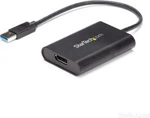 USB 3.0 to DisplayPort Adapter - 4K 30Hz - External Video & Graphics Card - USB Display Adapter - Supports Windows (USB32DPES2)