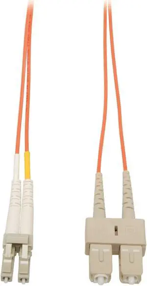 Tripp Lite Duplex Multimode 62.5/125 Fiber Patch Cable (LC/SC), 2M (6-ft.)(N316-02M)