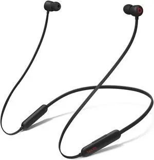 Flex Wireless Earbuds -  W1 Headphone Chip Magnetic Earphones Class 1 Bluetooth 12 Hours of Listening Time Built-in Microphone - Black