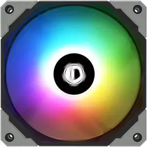 ID-COOLING NO-12015-XT-ARGB Case Fan 15mm Thickness PWM Fan 5V 3 PIN Addressable RGB Fan Slim Fan for Radiator/CPU Cooler/Computer Case