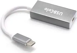 USB-C (Thunderbolt 3) to Mini DisplayPort Adapter USBCele USB Type C to Mini Display Port 4K Cable Adapter for MacBook Pro iMac LED Cinema Display and More