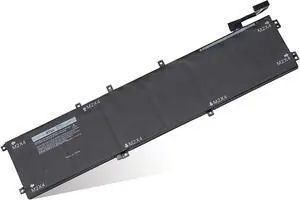 6GTPY Laptop Battery (11.4V 97Wh 8500Mah) for Dell XPS 15 9570 9560 9550 7590 Precision 5530 5520 5510 M5510 M5520 Series 5XJ28 5D91C GPM03