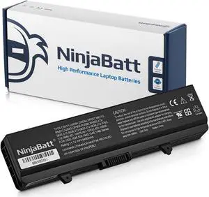 NinjaBatt Battery for Dell 1545 1440 X284G 1525 PP29L M911G GW240 PP41L RN873 1750 GP252 GP952 1546 1526 1440N 312-0625 312-0626 GW252 RU573 RW240 XR693 P277 Vostro 500 - [6 Cells/4400mAh/48Wh]