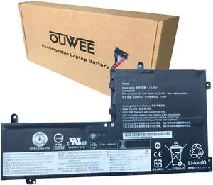 OUWEE L17L3PG1 Laptop Battery Compatible with Lenovo Legion Y530-15ICH Y7000 2019 1050 Y7000-2019-PG0 Y540-15IRH-PG0 Y540-17IRH-PG0 Y7000P Series Notebook L17M3PG1 L17M3PG3 L17C3PG1 11.34V 52.5Wh