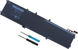 97WH 6GTPY Laptop Battery for Dell XPS 15 9550 9560 9570 Precision 5520 5530 5510 M5520 Workstation Series Notebook 5XJ28 5D91C - 12 Month Warranty