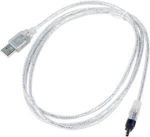 1.5M USB Male to Firewire 1394 4 Pin Male Adapter Cord Extension for Mini DV D8 Camera Camcorder iLink IEEE 1394 Cable 400Mbps