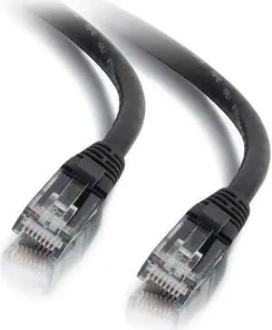 Legrand - C2G Cat6 Ethernet Cable, Snagless Unshielded Cat6 Patch Cable, Black Network Patch Cable, 25 Foot UTP Ethernet Network Patch Cable, 1 Count, C2G 27155