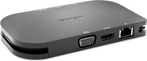 Kensington Sd1600P USB-C Mobile 4K Dock Black, K33968WW