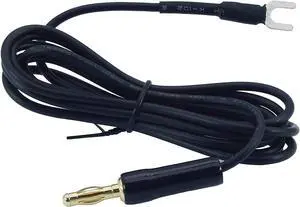 Turntable Custom Ground Wire Plug Plated 6 Feet Long for Technics??C Vinyl Ground Wire The Banana Plug