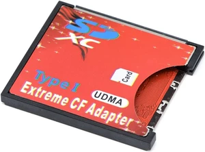 QUMOX SD SDHC SDXC to CF Compact Flash Memory Card Adapter Reader Type 1 Supports WiFi Card QUMOX SD SDHC SDXC to CF Compact Flash Memory Card Adapter Reader Type 1 Supports WiFi Card