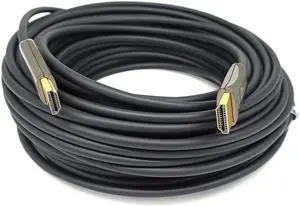 DTECH Ultra Slim Extra Long Fiber Optic HDMI 2.0 Cable 100 Feet Supports 4K at 60Hz 18Gbps High Speed DTECH Ultra Slim Extra Long Fiber Optic HDMI 2.0 Cable 100 Feet Supports 4K at 60Hz 18Gbps High Speed
