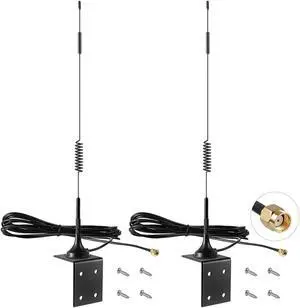 High Gain Long Range 4G LTE Ouutdoor Cellular 9dBi Magnetic Base Antenna Compatible with Spypoint Link Micro EVO Solar Hunting Wildlife Game Trail Cameras Mobile Security Camera??Pack of 2?? Eifagur