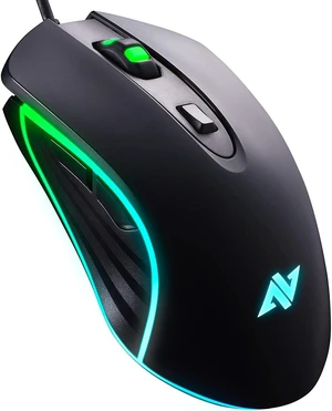 ABKONCORE Gaming Mouse Astra M30, Wired, USB Optical Computer Mice with 8 Programmable Buttons, Chroma RGB Backlit, 3500 DPI Adjustable, Comfortable Grip Both Handed Mice for Laptop, PC, Mac, Window ABKONCORE Gaming Mouse Astra M30, Wired, USB Optical Computer Mice with 8 Programmable Buttons, Chroma RGB Backlit, 3500 DPI Adjustable, Comfortable Grip Both Handed Mice for Laptop, PC, Mac, Window