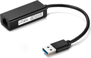 ANRANK USB 3.0 to Gigabit Ethernet Network Adapter 1000Mbps for MacBook Air/PC Laptop