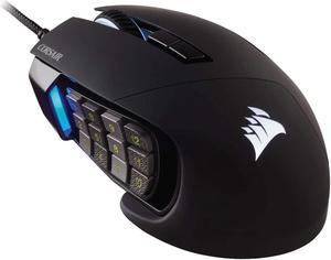 CORSAIR NIGHTSWORD RGB FPS/MOBA Gaming Mouse, Black - Newegg.com