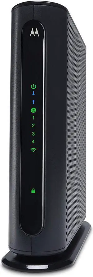 Motorola MG7315 Modem WiFi Router Combo | DOCSIS 3.0 Cable Modem + N450 Single Band Wi-Fi Gigabit Router | 343 Mbps Max Speeds | Approved by Cox and Spectrum