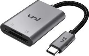 SD Card Reader Sturdy USB C to Micro SD Memory Card Reader Adapter (Aluminum Shell High Speed) Thunderbolt 3 Compatible with Android Galaxy S20 MacBook Pro/MacBook Air and More