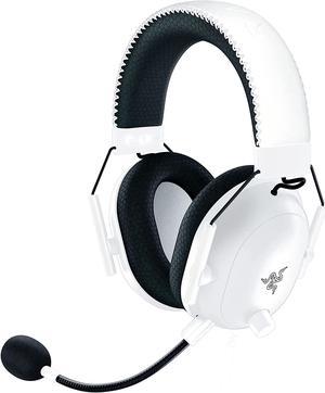 BlackShark V2 Pro Wireless Gaming Headset: THX 7.1 Spatial Surround Sound - 50mm Drivers - Detachable Mic - for PC, PS5, PS4, Switch, Xbox One, Xbox Series X|S - White