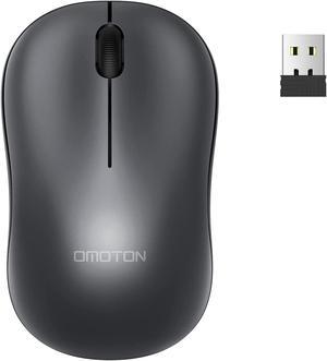 OMOTON Bluetooth Mouse for iPad 8th/Air 4 and Phone(iPadOS 13/ iOS 13 and  Above), Ultra-Thin Wireless Mouse Compatible with Bluetooth Enabled