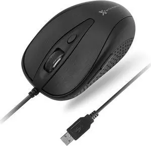 USB Wired Mouse for Laptop - (No Batteries Needed) 6 Button USB Mouse with Side Buttons and Up to 3200 DPI - Comfortable Soft Click Corded Mouse for Chromebook and PC/Mac - Matte Black USB Wired Mouse for Laptop - (No Batteries Needed) 6 Button USB Mouse with Side Buttons and Up to 3200 DPI - Comfortable Soft Click Corded Mouse for Chromebook and PC/Mac - Matte Black
