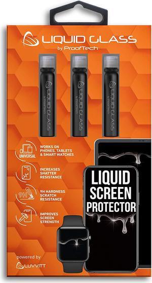 Liquid Glass Screen Protector for Up to 12 Devices  Universal for All Smartphones Tablets Smart Watches Apple Samsung LG iPhone iPad Galaxy S20 Ultra and More