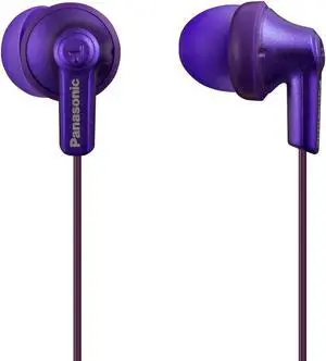 Ergofit in-Ear Earbud Headphones Metallic Violet (RP-HJE120-VA)