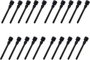 Honbay 20PCS PC Case Fan Soft Silicone Anti Noise Reducing Vibration Screws Fan Rivet for PC Case Fan or CPU Fan
