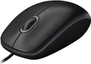 Logitech B100 Optical USB Mouse,Black