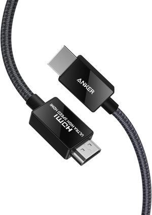 8K@60Hz HDMI Cables Ultra High Speed 4K@120Hz 48Gbps 6.6 ft Ultra HD HDMI to HDMI Cord Support Dynamic HDR eARC Dolby Atmos Compatible with Playstation 5 Xbox Series X  TVs