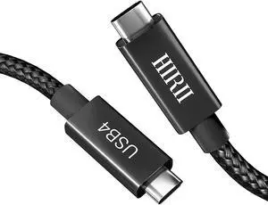 Thunderbolt 4 Cable USB4 Compatible with Thunderbolt 4 Cable 3.3ft / 1M Support 8K Display / 40Gbps Data Transfer / 100W Charging with Thunderbolt 4 USB4 Thunderbolt 3 USB-C (Certified)