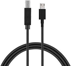 Micro USB to Printer Cable USB 2.0 to USB Type B Cable Android Phone pc to Printer Cable Printer Scanner Electronic midi Piano Electronic Drum Digital Piano and USB 2.0 Hard Disk
