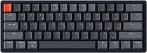 Keychron K12 60% Layout Bluetooth Wireless/USB Wired Mechanical Keyboard with Gateron G Pro Blue Switch/RGB Backlit/N-Key Rollover/Aluminum Frame, Compact 61-Key Computer Keyboard for Mac Windows