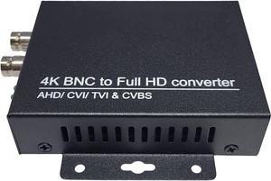 101AV 4K HD BNC to FHD HDMI Video Converter for Monitors & DVRs, converts HD-TVI/AHD/CVI & Composite Video Signal/CVBS from BNC Video Signal to HDMI