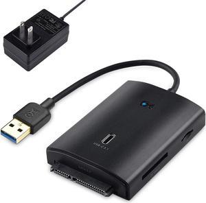 Hub USB alimentado, Rosonway 10 puertos USB 3.1/3.2 Gen 2 Hub 10Gbps con  adaptador de corriente de 36 W (12 V/3 A), cables tipo A y tipo C, divisor  de