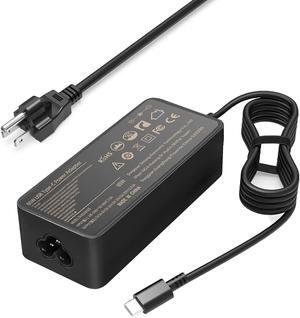 USB C Laptop Charger 65W Chromebook Charger Adapter Power Supply for Replace Lenovo Thinkpad,HP Chromebook,Dell Latitude,Acer Chromebook,Samsung Chromebook,MacBook pro and Other Laptops with USB C