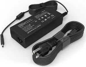 45W 65W Laptop Charger Compatible with Dell-Inspiron 3552 3558 3583 3593 3780 3793 5555 5558 5559 5570 XPS 9P33 L221X 9Q23 9333 Optiplex 3020 3060 7040 3046 Replacement Ac Adapter Power Supply Cord