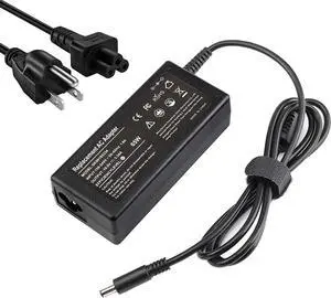 65W Replacement AC Adapter for Dell Latitude 13 3301 3310 3390 14 3410 3490 15 3500 3510 3590 Vostro 13 5301 5370 5390 5391 14 5401 5402 5490 15 3558 3559 3590 5501 5502 5590 Laptop Charger Power Cord