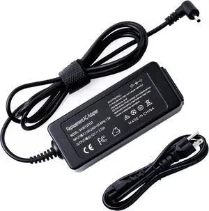 AC Adapter Charger for Samsung Chromebook 11.6" 2 3 PA-1250-98 Xe303c12 XE303C12-A01 Xe500c12 Xe500c13 503c Xe503c12 Xe503c32 AA-PA3N40W XE501C13 40W 12V Laptop Power Supply Cord