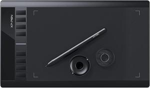 XPPen Star03 V2 Drawing Tablet Graphics Drawing Pen Tablet with 8192 Levels Pen Pressure Battery-Free Stylus Passive Pen Signature Board with 8 Hot Keys (Black)
