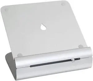 iLevel2 Adjustable Height Laptop Stand (Patented) Angled Ergonomic Laptop Riser Aluminum Computer Elevator for Office or Home Desk Setup Compatible with MacBook Air Pro