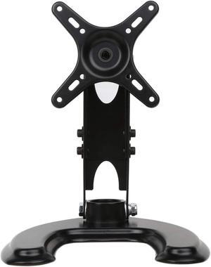 U-Shape 10" to 27"inch 180 Degree Adjustable LCD Monitor Stand Mount Folding VESA Monitor Stand All-Metal-Body With VESA Hole 75x75mm 100x100mm