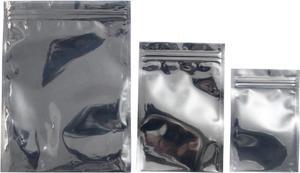 75 Pieces Antistatic Resealable Bags for SSD HDD and Electronic Device Assorted Sizes