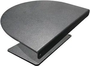 Steel Monitor Mount Reinforcement Plate for Fragile Tabletop Steel Bracket Plate Fits Most Monitor Stand C Clamp Installation